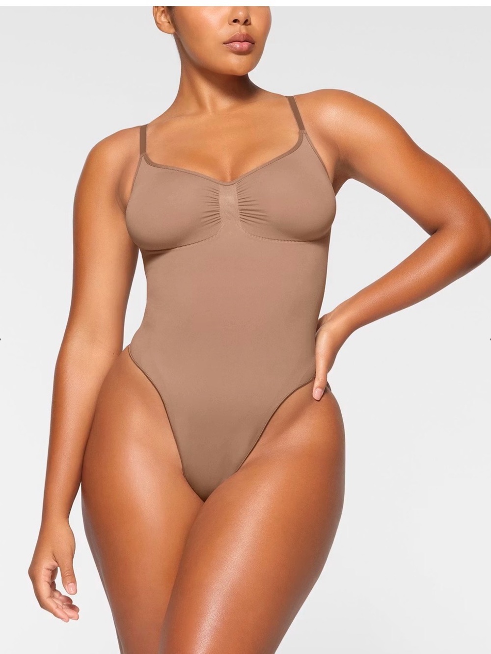 SKIMS Seamless Thong Bodysuit Medium M